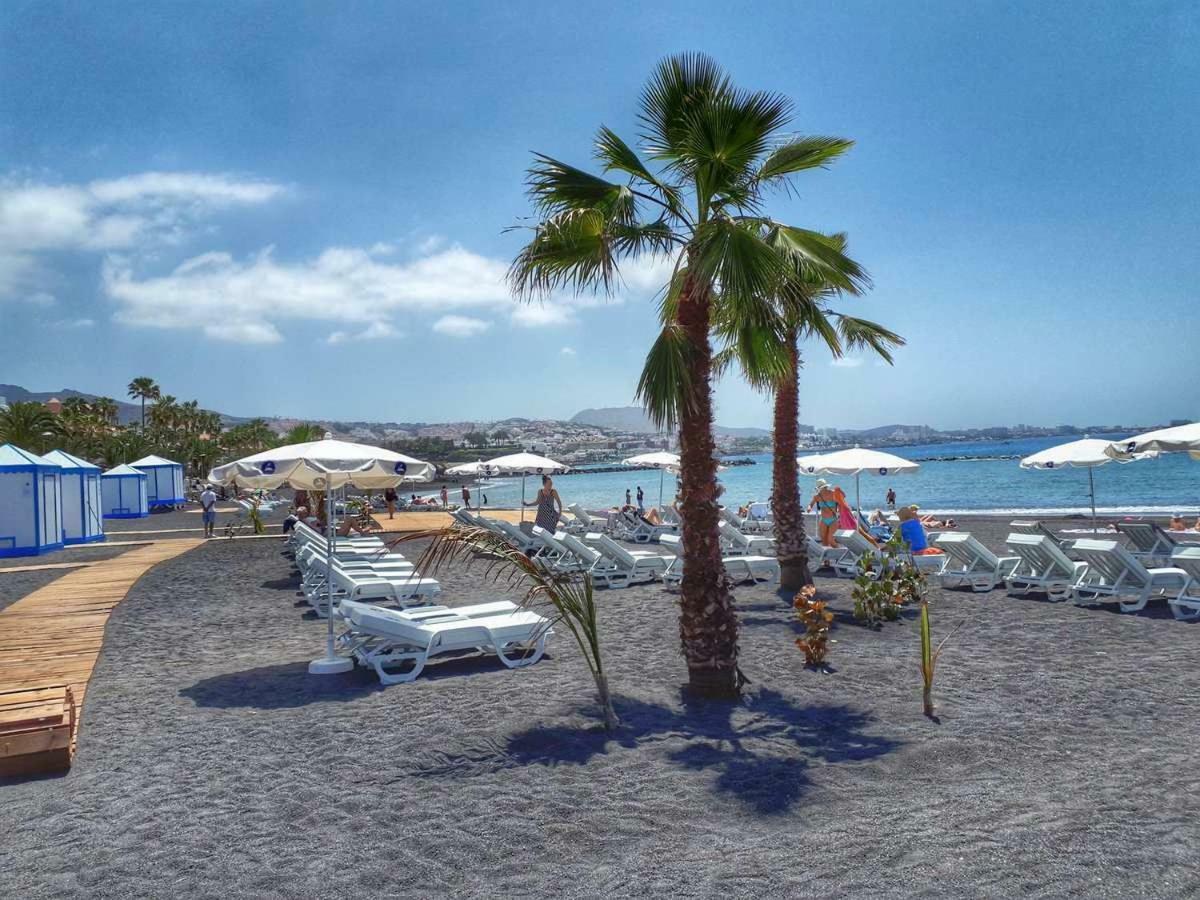 Luxury Apartments In First Beach Line With Pool Costa Adeje  Bagian luar foto